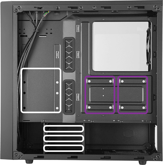 高度なストレージ拡張性を備えたPCケース「MasterBox NR600